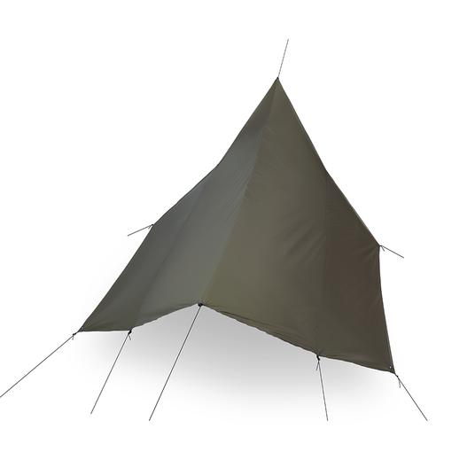 Buy Hexagon Hammock Tarp, compact, ultralight, durable, dark olive
