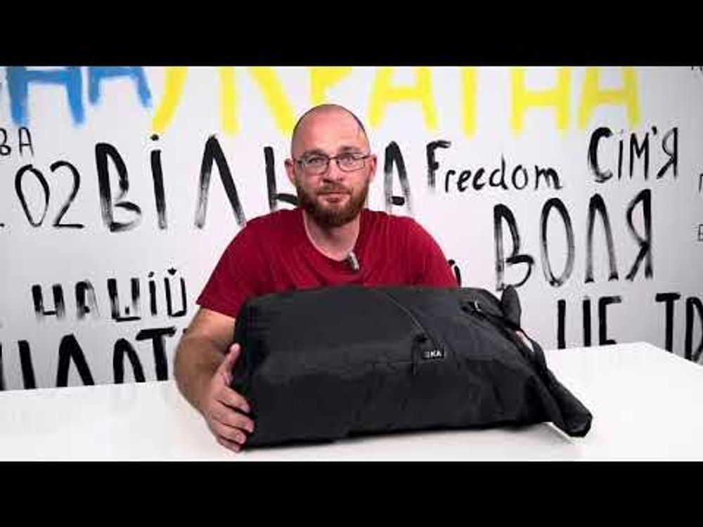 Buy aquamarine ultralight and frameless backpack from Leleka