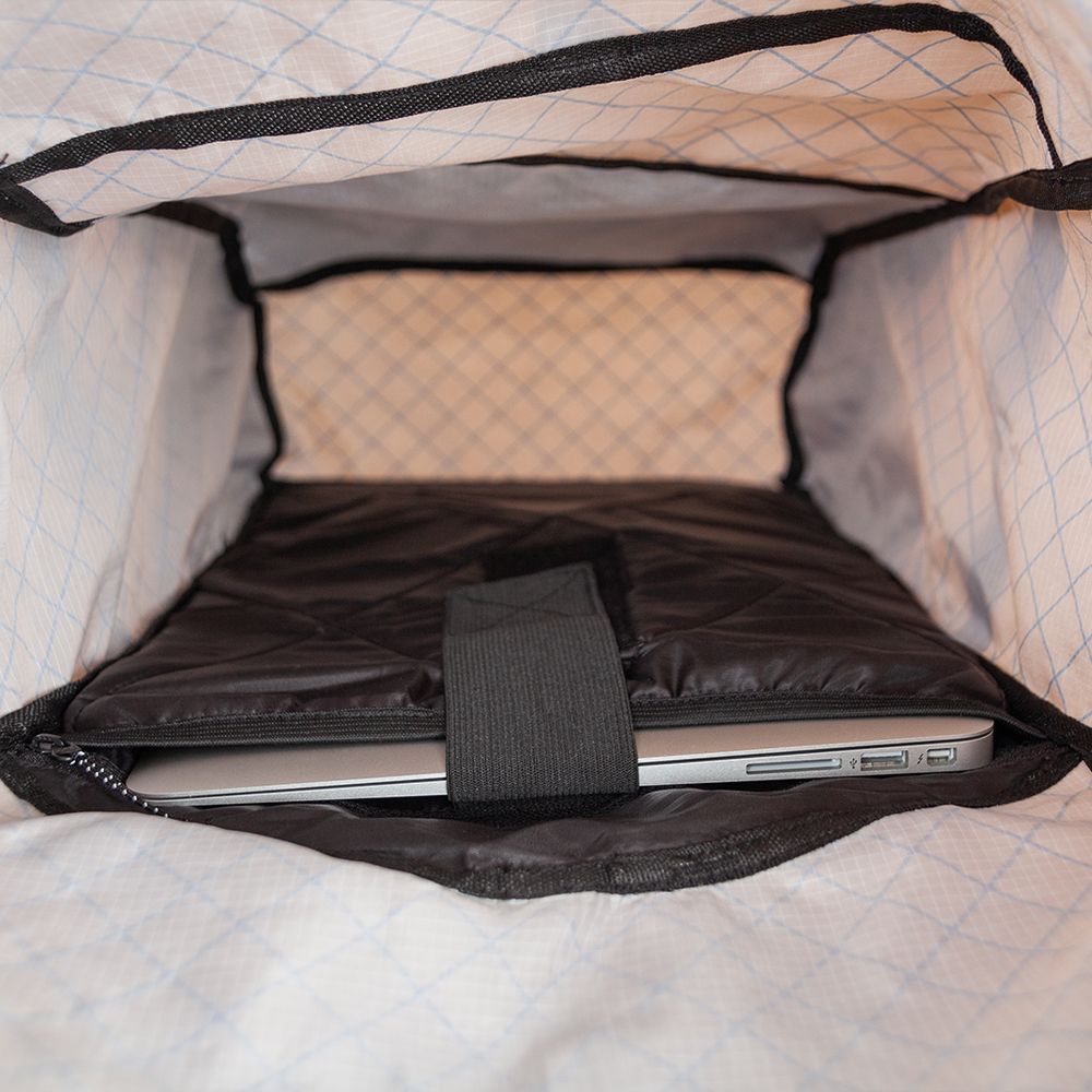 Buy aquamarine ultralight and frameless backpack from Leleka